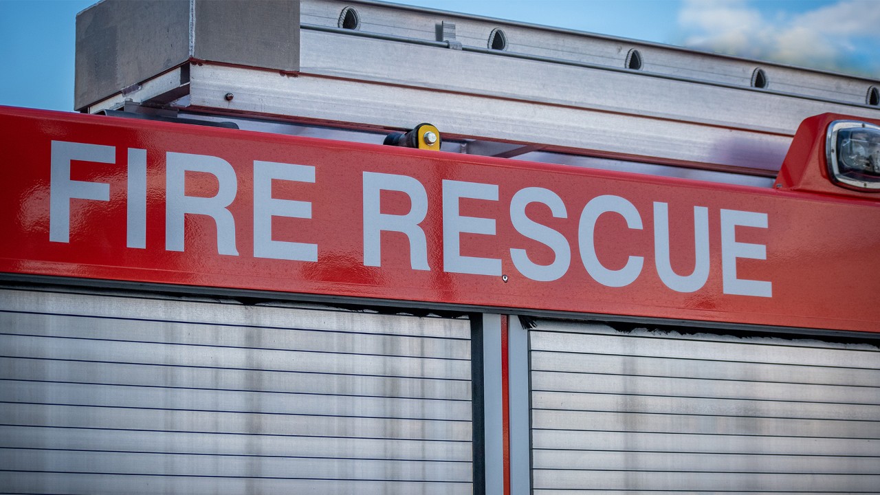 A New Zealand Fire Engine.