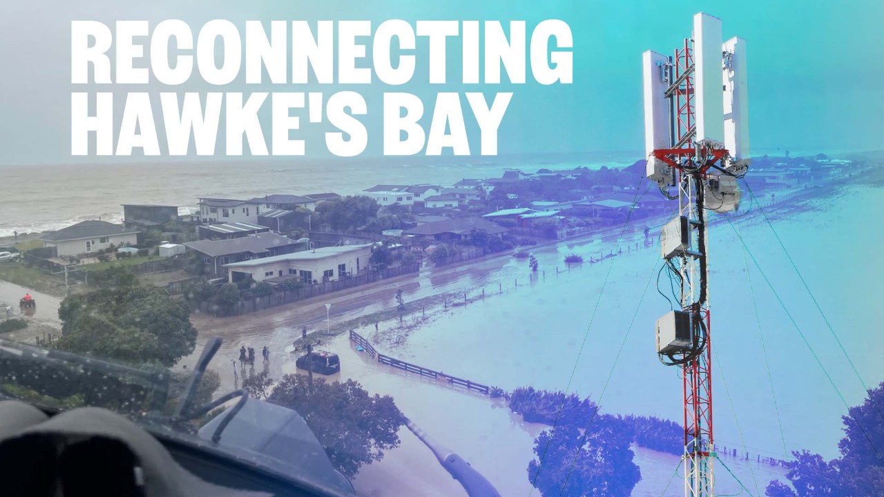 Reconnecting the disconnected - Vodafone working to reconnect Hawke's Bay