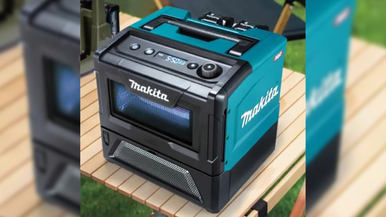 Cord cutting innovation? Makita unveils new cordless microwave