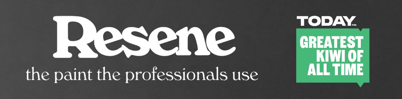  Today FM's Greatest Kiwis Of All Time, brought to you by Resene -  get decorating with Resene paints and colours, kiwi-made since 1946.