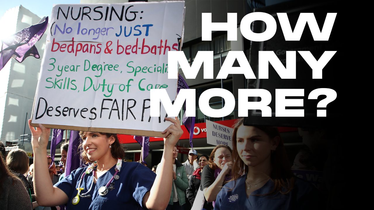 Lloyd Burr: How many more nurse strikes will it take?