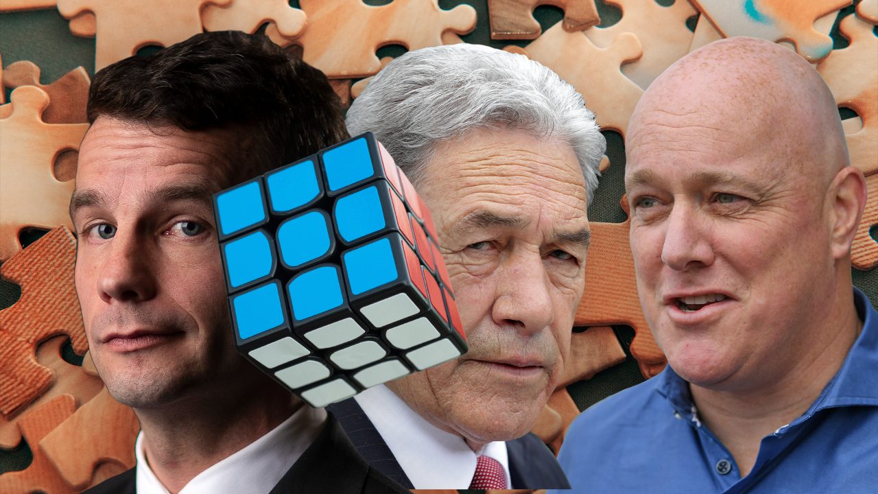 Tova O'Brien: Poor old Luxon having to solve the Winston Peters/David Seymour Rubix cube