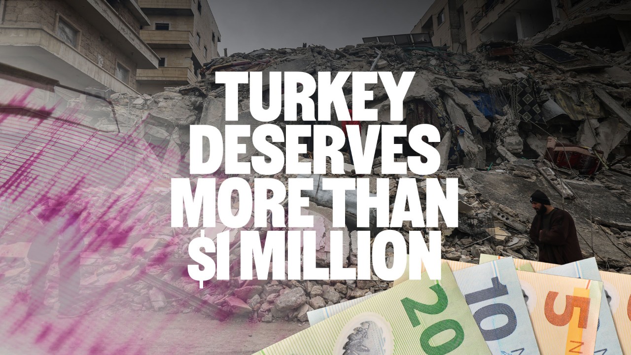 Lloyd Burr: Turkey deserves more than a token NZ$1 million 