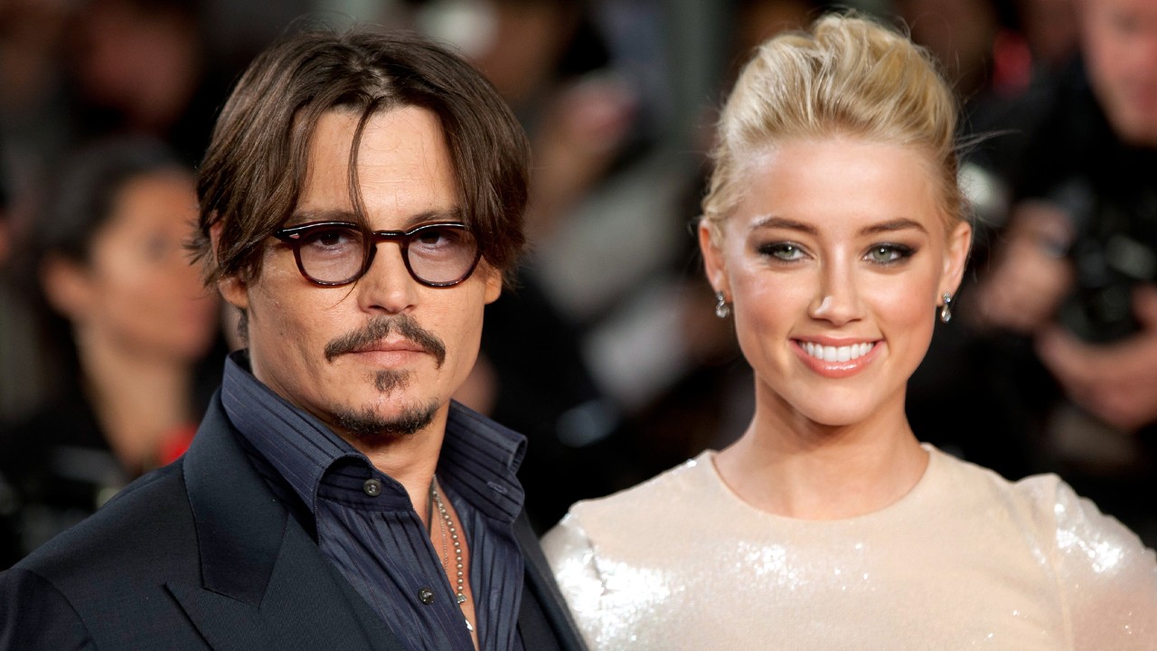 Johnny Depp and Amber Heard.