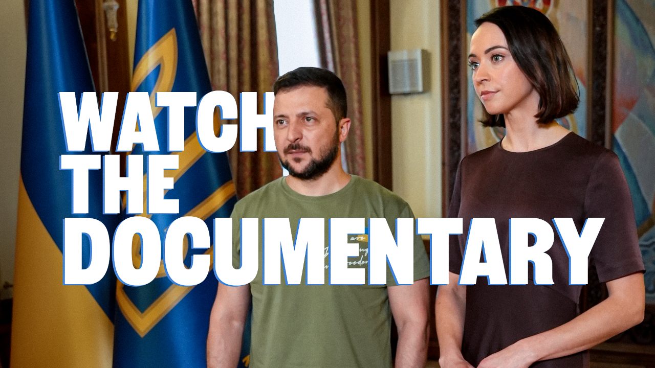 Tova meets Zelensky - The full documentary